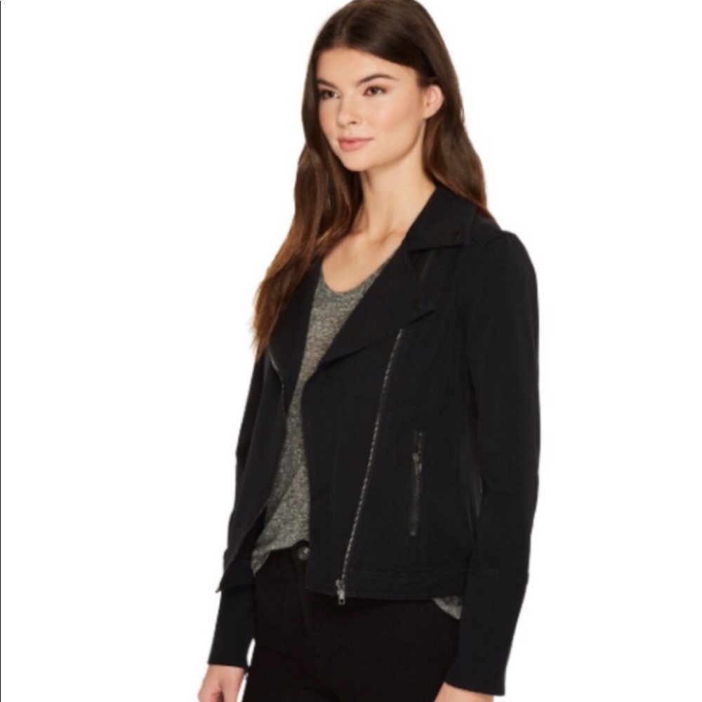 Liverpool black Moto Jacket